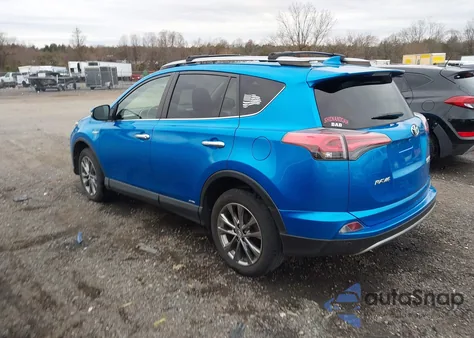 2017 Toyota Rav4 Hybrid Limited from USA, damaged, VIN JTMDJREVXHD111151